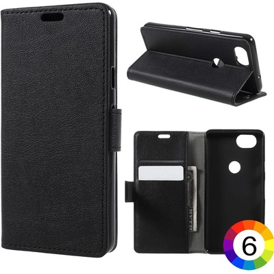 Google Pixel 2 Magnetic Wallet Кожен Калъф и Протектор
