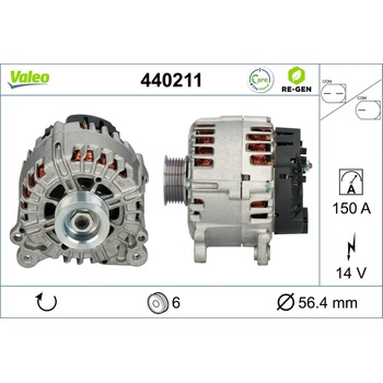 Alternátor VALEO 440211