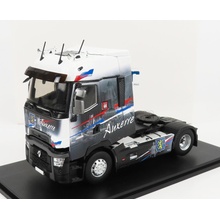 Eligor Renault T-line High Tractor Truck Auxerre 2-assi 2021 Šedá Bílá 1:43