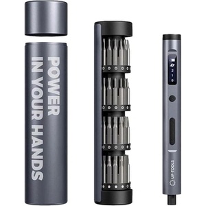 UF Tools Uf-tools електрическа акумулаторна отвертка 62 в 1 с уникален калъф, сребриста, usb-c (uf-882070)