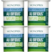 Monoprix Klasické fermentované mléko Bifidus 4 x 125 g