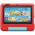 Amazon Child-friendly case for Fire 7 tablet (only compatible with 12th generation, 2022), for children aged 3-7, red - 53-028181 (53-028181)