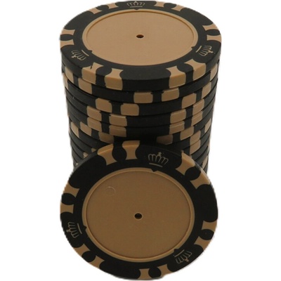 Las Vegas Pokerclub Blanc Kusový žetón na poker čierny