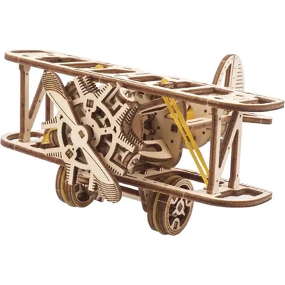 UGears Дървен 3D пъзел Ugears от 48 части - Мини самолет (U-70159 )