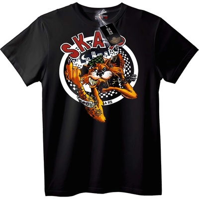 NOONEBRAND Ska Cat Rock Тениска - 2XL, Black