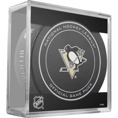 Inglasco / Sherwood Fanouškovský puk NHL Official Game Puck Pittsburgh Penguins