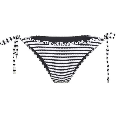 Seafolly Дамско бикини долнище Seafolly Women's Sorrentostripe Tie Side Rio Bikini bottom - Black - размер 34 (EU) (150-2923-0112)