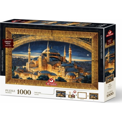 ART s rámem a lepidlem 3v1 Hagia Sophia 1000 dílků