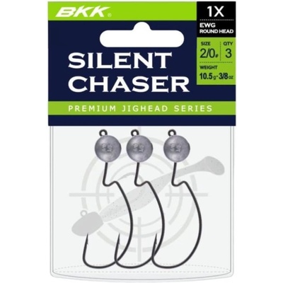 BKK Jigová hlava Silent Chaser 1X EWG Round Head vel.3 3,5g 3 ks