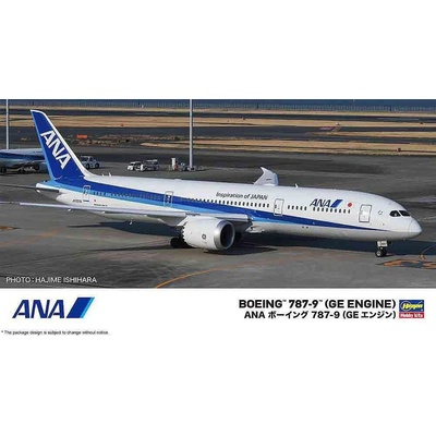 Hasegawa Пътнически самолет ANA Boeing 787-9, двигател GE (610849)