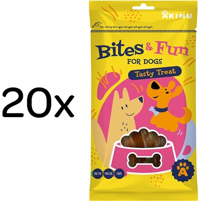 Akinu BITES & FUN Kuřecí kousky 20 x 85 g