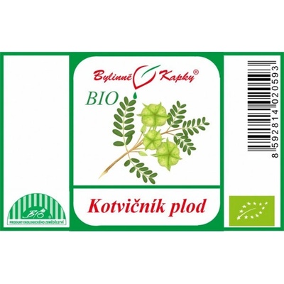 Bylinné kapky Kotvičník plod BIO bylinné kvapky tinktúra 50 ml