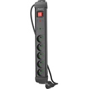 Lanberg 5 Plug 1,5 m Switch (SP1-05E-0150-BK)