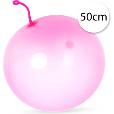 FunPlay FP 8067 Balónová lopta Bublinová lopta 50 cm ružová