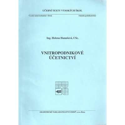 Vnitropodnikové účetnictví