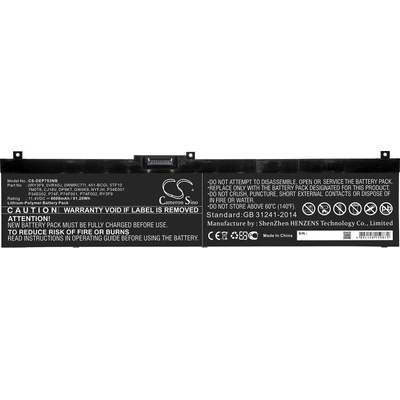 Cameron Sino Батерия за лаптоп DELL Precision 7330, 7530, 7540, 7730 0RY3F9 11, 4V 8000mAh CAMERON SINO (CS-DEP753NB)