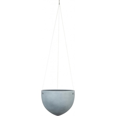 Scheurich Závesný kvetináč 845 pr. 18 cm tmavý kameň