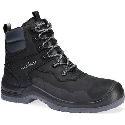 Portwest FV06 Composite Nubuck Ankle Boot S7L LG FO SR SCPOR FV06BKR37