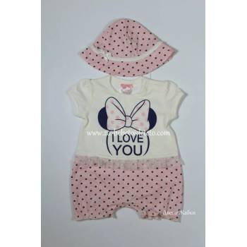 Image 1 of Апо-текс (Мариела) ООД Летен гащеризон Мини, 62, 80 + шапка