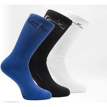 Karl Kani ponožky Signature 3-Pack Socks blue/white/black