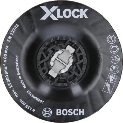 Oporný tanier Bosch X-LOCK Ø 115 mm
