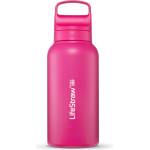 LifeStraw Бутилка с филтър LifeStraw Go Stainless Steel Water bottle - Orchid Pink - размер 500 ml (533-1384-1512)
