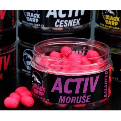 Black Carp Boilies Balanced Activ 50g 10mm Moruše