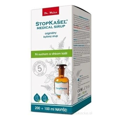 STOPKAŠEL Medical sirup Dr. Weiss 300 ml