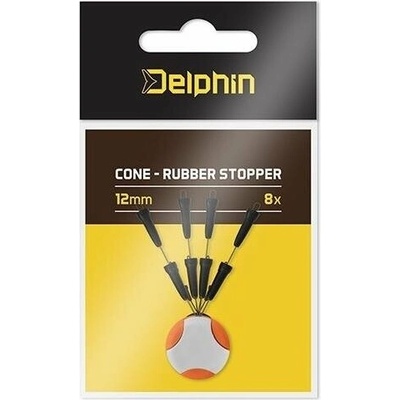Delphin Stoper Cone Rubber Stopper 12 mm 3 x 8 ks