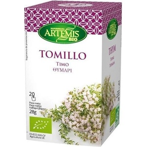 Artemis Bio Био билков чай от мащерка, 20 филтърни пакетчета, Artemis Bio (310063 HDM)