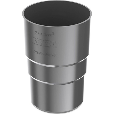 Bryza Plastová spojka zvodového potrubia Ø 110 mm RAL 7021 antracit