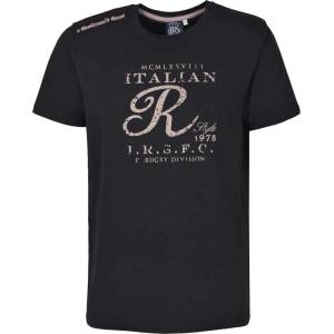 Italian rugby style Тениска irs 25025a-7 (25025a-7-black)
