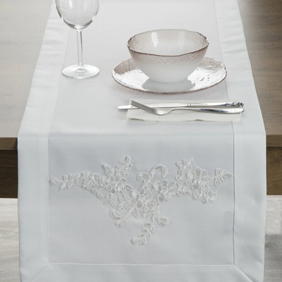 Eurofirany BEHÚŇ TULIA 40X140 CM BIELA