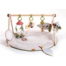 Tiny Love Boho Chic hracia deka s drevenou hrazdou