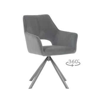 Carmen Трапезен стол reading 2 - сив mj 3