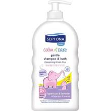 Septona Baby Shampoo&Bath Šampon a Koupelový Gel pro Děti s Třezalkou a Levandulí 200 ml