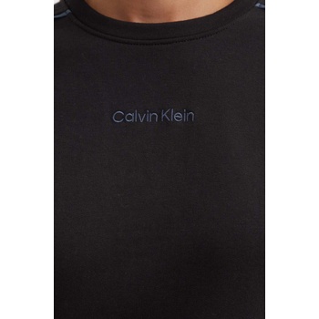 Calvin Klein Домашен суичър от памук Calvin Klein Underwear в черно с изчистен дизайн 000QS7264E (000QS7264E)