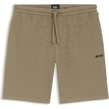 Boss Къси панталони Boss Men's Waffle Soft Texture Shorts - Open Brown