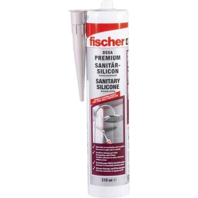 Fischer DSSA sanitárny silikón Farba striebornosivá 058530 310 ml
