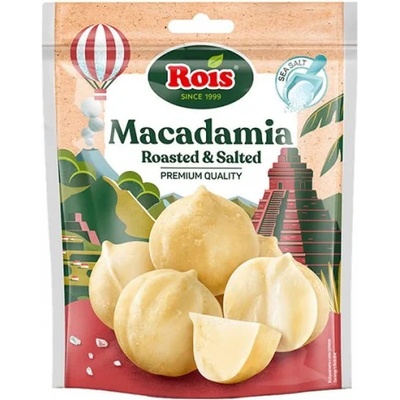 Rois Печена макадамия с морска сол Rois 90гр