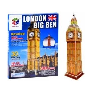 Jokomisiada 30-piece 3D puzzle London Big Ben ZA3802