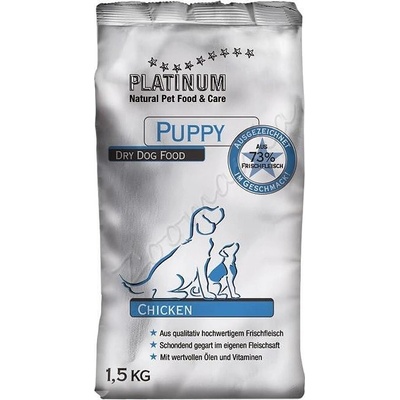 PLATINUM Супер премиум храна Platinum Puppy/Junior Chicken - за кученца до 12 месеца, със 73% пилешко месо, годно за човешка консумация