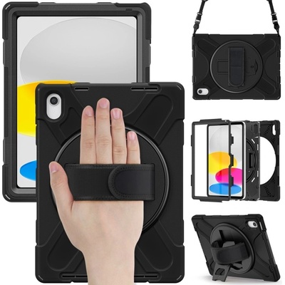 Vsetkonamobil 55288 SOLID Odolný kryt pre Apple iPad A16 2025 / iPad 2022 BLACK