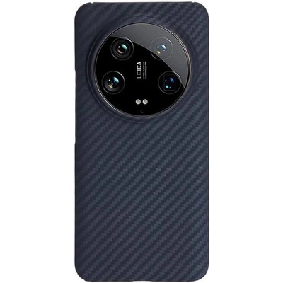 GKK Тънък Кевларен Калъф за Xiaomi 14 Ultra, GKK Aramid Fiber Case, Черен (5906601868401)