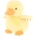 Keel Toys Плюшена играчка Keel Toys Keeleco - Пухкаво пате, 15 cm (SE3721)