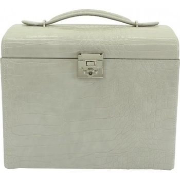 Friedrich Lederwaren šperkovnice Caiman Šedá