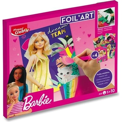 MAPED Kreativní sada MAPED Foil´Art Barbie