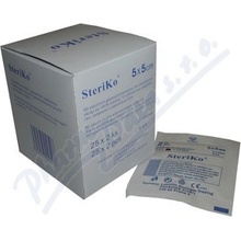 Sterilux ES kompres sterilný 17 vlákien 8 vrstiev 5 cmx5 cm 25 x 2 ks