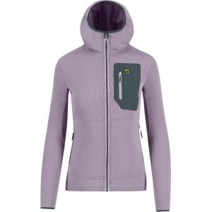 Karpos Дамско поларено яке Karpos Women's Antermoia Hoodie Fleece Fleece jacket - Lavender / Woodl. Grey - размер XL (105-6578-0215)