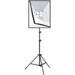 Puluz Софтбокс осветителен статив PU5071EU Puluz, 4 LED, 20W, 5700K, 50x70cm, черен